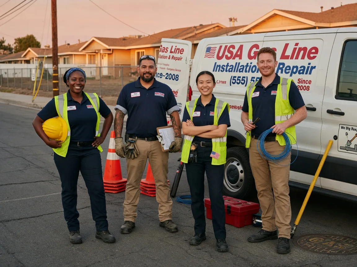 Gas Line Installation company in Grand Valley, PA